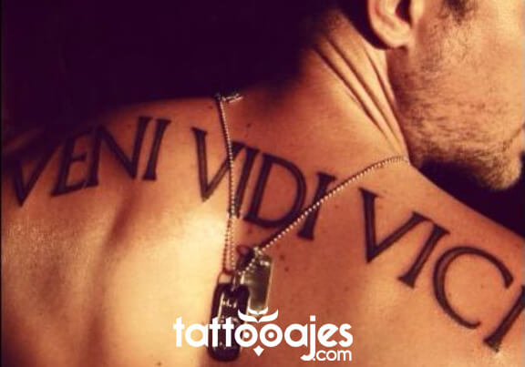 Veni Vidi Vici Tattoo Meaning with Images