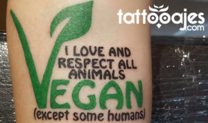 Tatuajes para Veganos