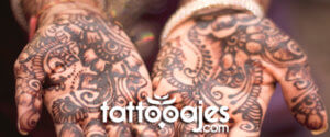 Tatuajes de nombres, de Letras, de Frases de Henna y de Música